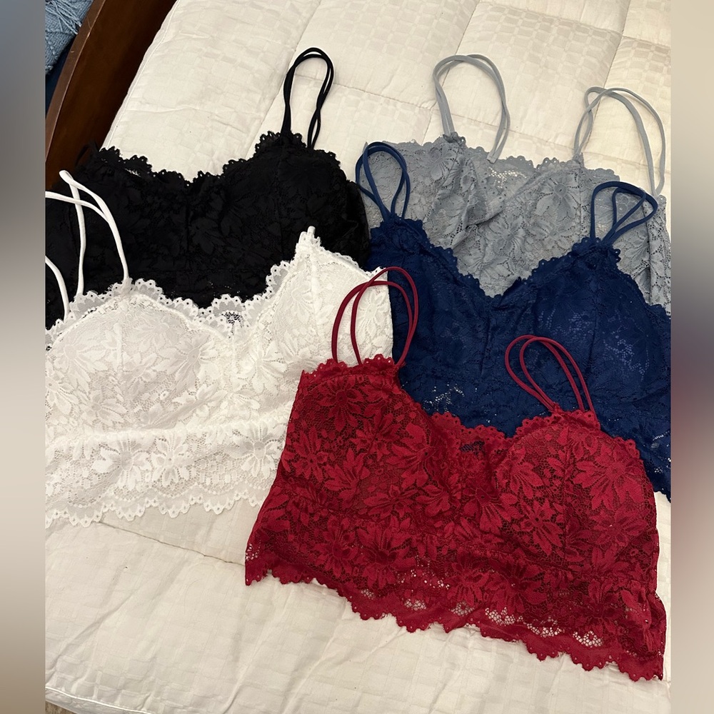 Set of 5 bralettes XXL